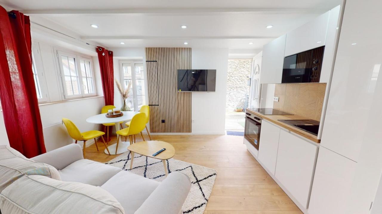 Charmante Maison En Pierre - Centre Ville - Plage Ouistreham Buitenkant foto
